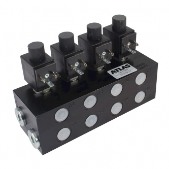 ATLAS prop distributor 4-functions with 24VDC coils